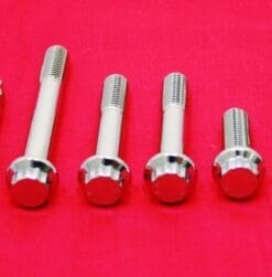 2008 & Up Polished Grade 8 ARP Stainless Front Brake Caliper Bolt Kit