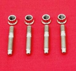 Polished Grade 8 ARP Stainless Harley Exhaust Stud Kit