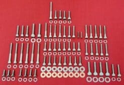 1987-90 FLT Touring-FXR EVO Polished Stainless Engine Allen Bolt Kit
