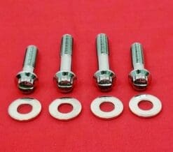 2002 & Up V-Rod Polished 12Pt. Grade 8 ARP Stainless Rear Shock Bolt Kit