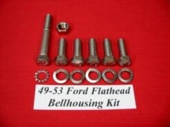 49-53 Ford Flathead Stainless Steel Bellhousing Kit