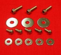 Polished Stainless Banshee Radiator Mount & Shroud Kit