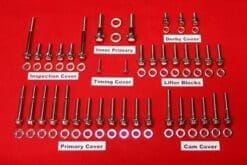 2006 & Up Dyna Polished Grade 8 Stainless Engine Kit