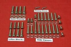 1984-86 FXR-FLT Evo 5-Speed Polished Allen Bolt Kit