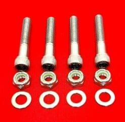 1991 & Up Sportster Polished Stainless Front Fender Support Bolt Kit