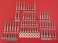 1991-1998 Dyna EVO Polished Stainless Engine Allen Bolt Kit
