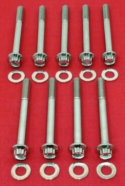 1999-2008 FLH-FLT Touring Ultra Road King Street Glide Grade 8 ARP Stainless Case Bolt Kit