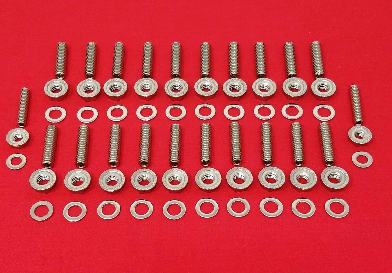 BBC Big Block Chevy 396 402 427 454 502 Oil Pan Stainless Stud Kit Set