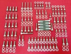 FORD FE 352 390 406 427 428 Stainless Steel Engine Hex Bolt Kit Set