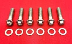 GM Chevy Grade 8 ARP Polished Stainless Steel Aluminum Bellhousing Bolt Kit