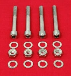 Yamaha Banshee Polished Stainless Steel Lower A-Arm Bolt Kit