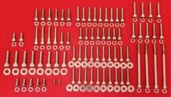 2017 & Up FLH-FLT Touring Ultra Road King Street Glide Road Glide Milwaukee 8 Polished Stainless Allen Bolt Kit