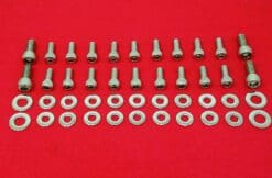 SBF Small Block Ford 289 302 5.0L 351W Stainless Steel Oil Pan Bolt Kit