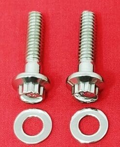 2009 & Up Polished Grade 8 ARP Stainless Rear Swing Arm Pivot Block Bolt Kit