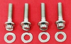1999-2008 Show Polished Grade 8 ARP Stainless Rear Swing Arm Pivot Block Bolt Kit