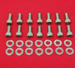 Big Block Chevy 348 396 402 409 427 454 502 Valve Cover Stainless Allen Bolt Kit Set