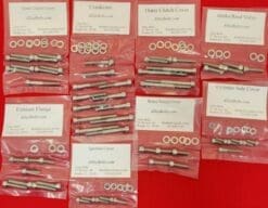 1998-2003 KTM 250 300 380 Polished Stainless Steel Engine Bolt Kit Set