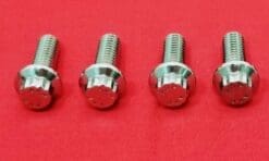 2017 & UP Touring Ultra Road King Street Glide Ultra Polished ARP Stainless 12Pt Fuel Tank Bolt Kit