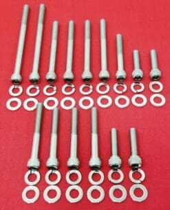 1996-2001 Ford 302 5.0L Stainless Steel Water Pump Timing Cover Allen Bolt Kit Set